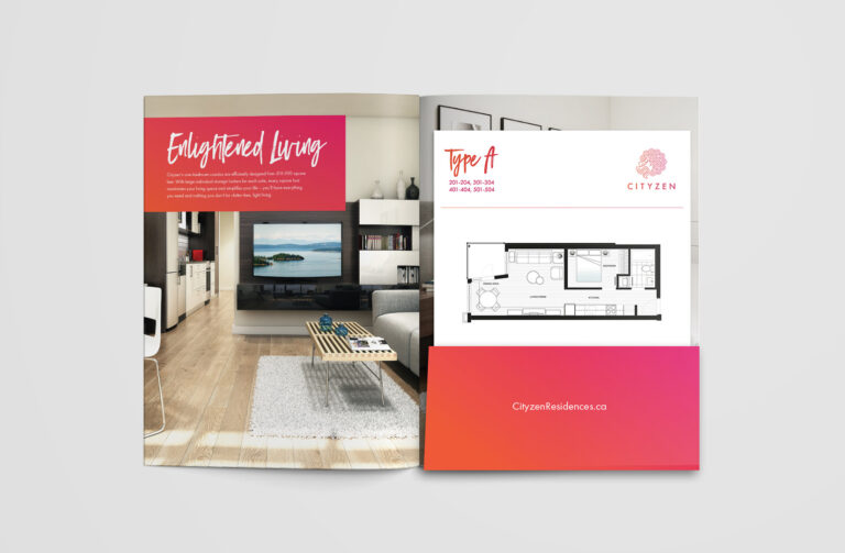 Cityzen branded folder