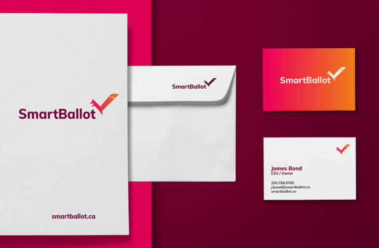 SmartBallot branded business materials.